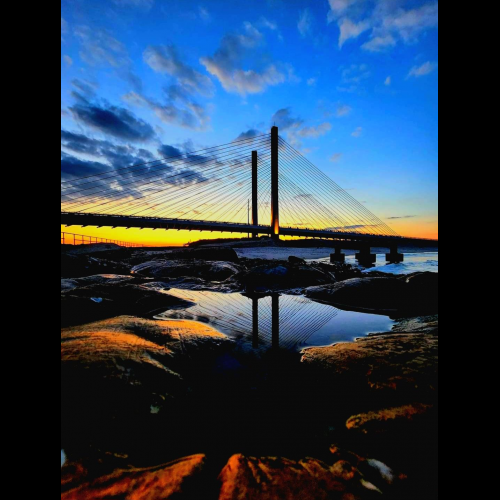 Reflection Off The Inlet 16x24